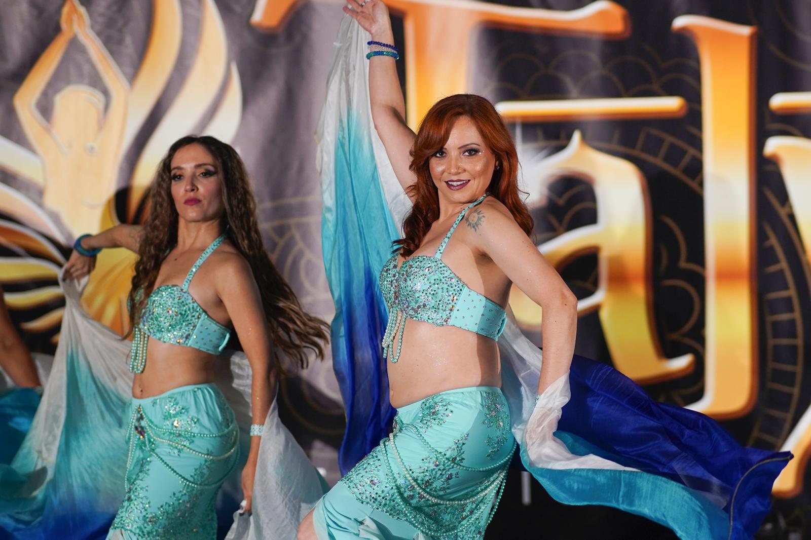 bellydancers performing